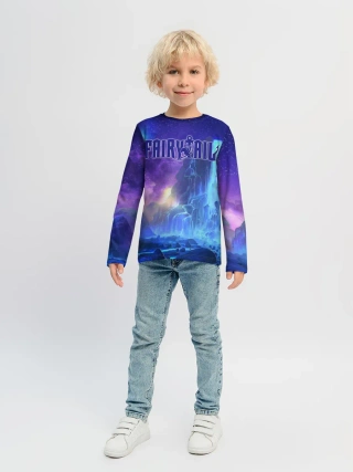 Детский лонгслив / Водопад Фейри Тейл