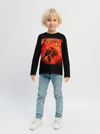 Детский лонгслив / Accept