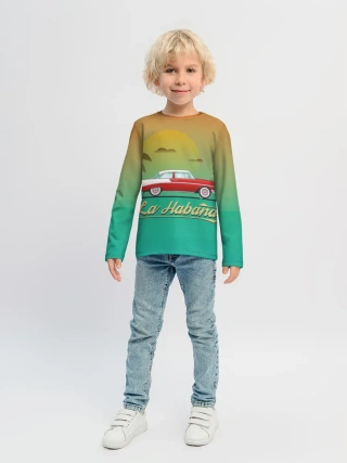 Детский лонгслив / La Habana
