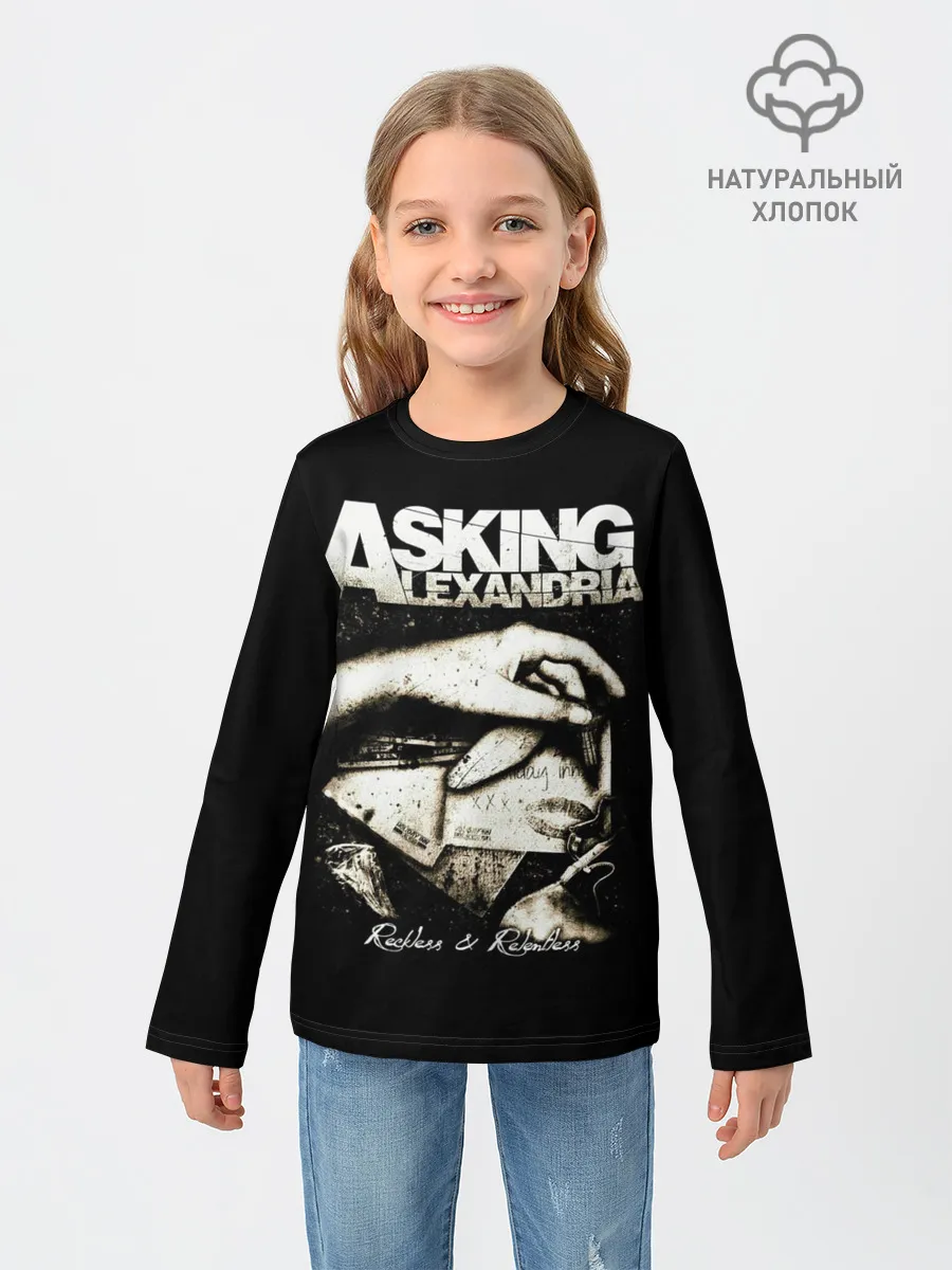 Детский лонгслив / Asking Alexandria