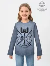 Детский лонгслив / Славянин, помни свои корни!