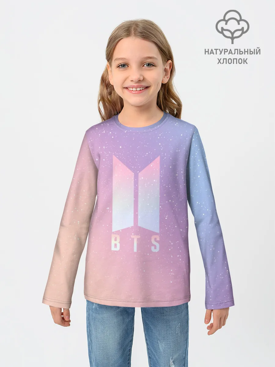 Детский лонгслив / BTS LOVE YOURSELF / БТС СТАРС