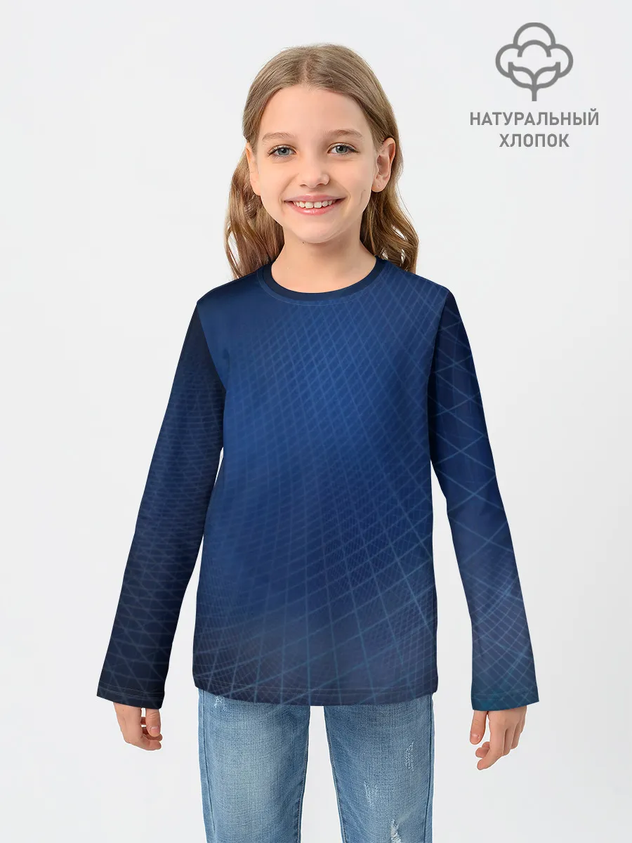 Детский лонгслив / Сеть