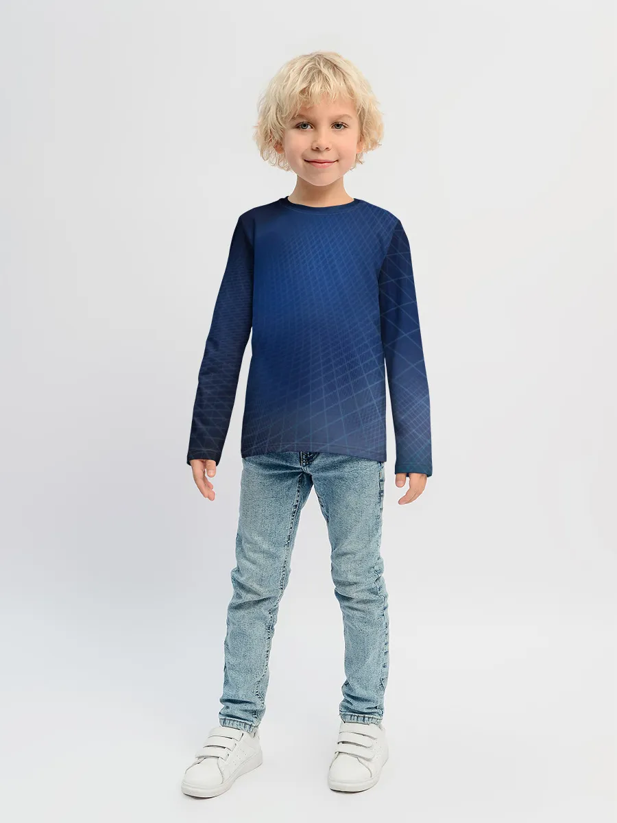 Детский лонгслив / Сеть