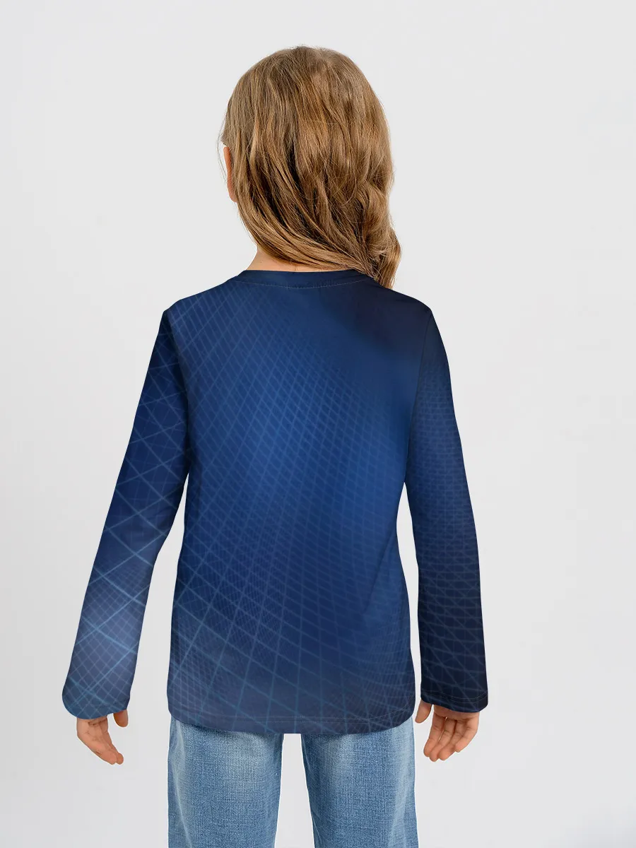 Детский лонгслив / Сеть