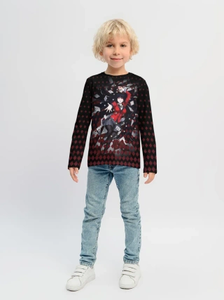 Детский лонгслив / Юмэко Джабами с картами