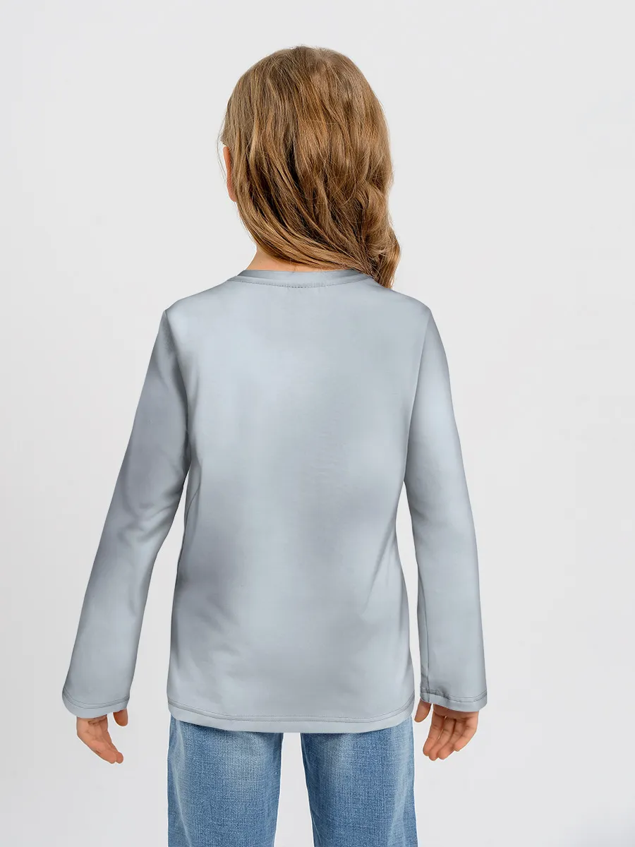 Детский лонгслив / Котенок