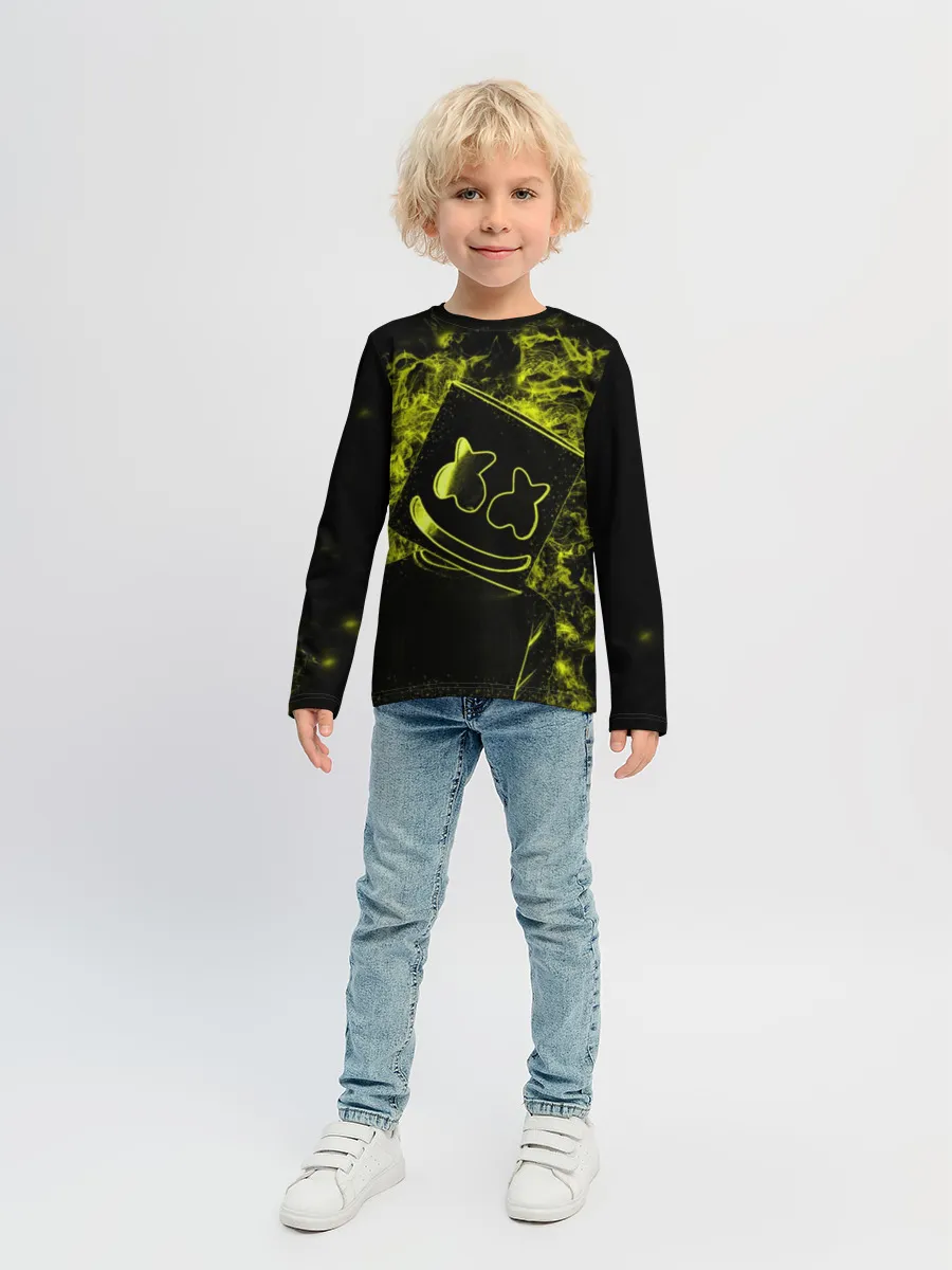 Детский лонгслив / Marshmello