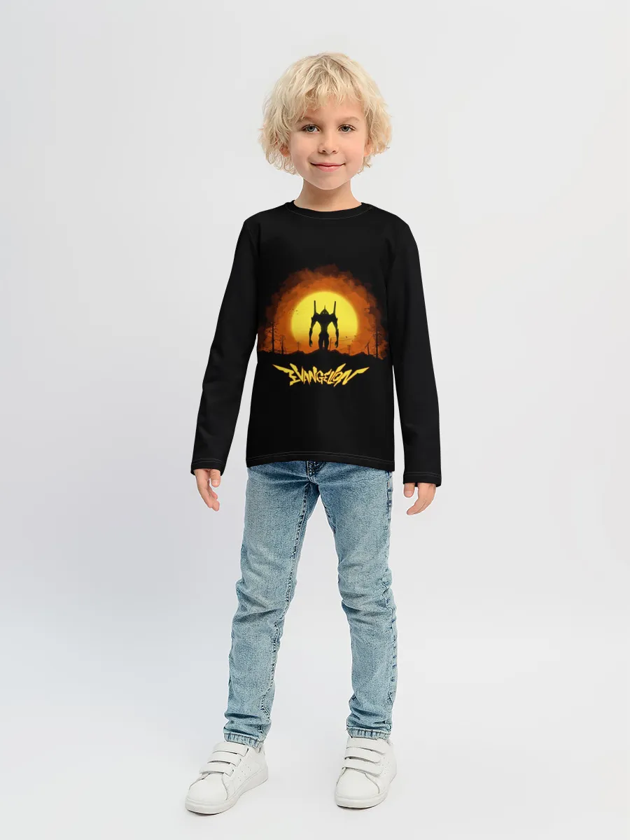 Детский лонгслив / Евангелион