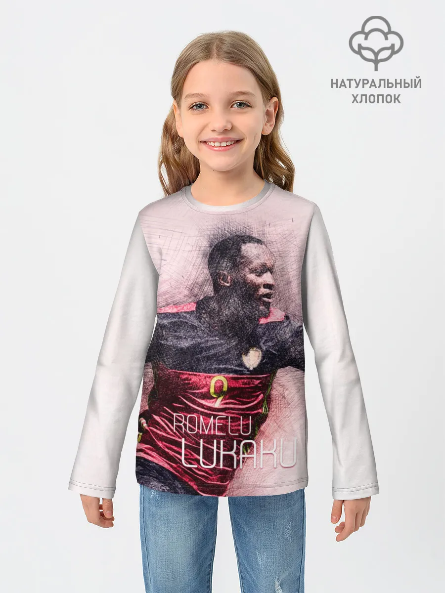 Детский лонгслив / Romelu Lukaku