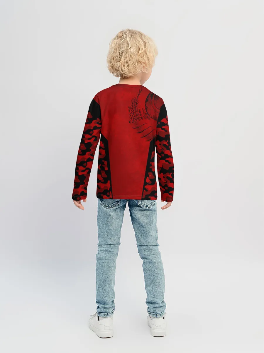 Детский лонгслив / Камуфляж СССР