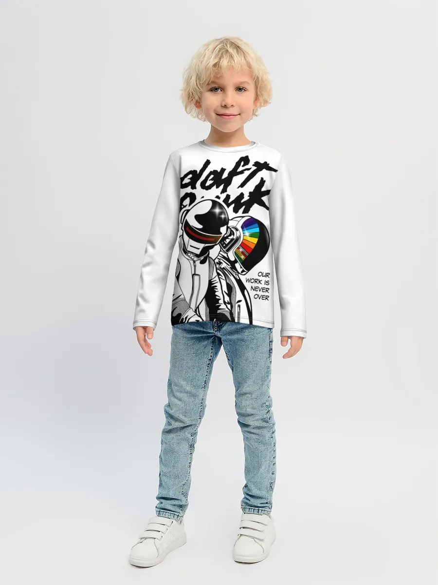 Детский лонгслив / Daft Punk