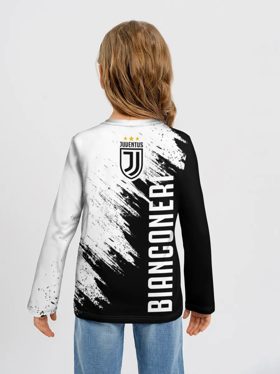 Детский лонгслив / Ювентус