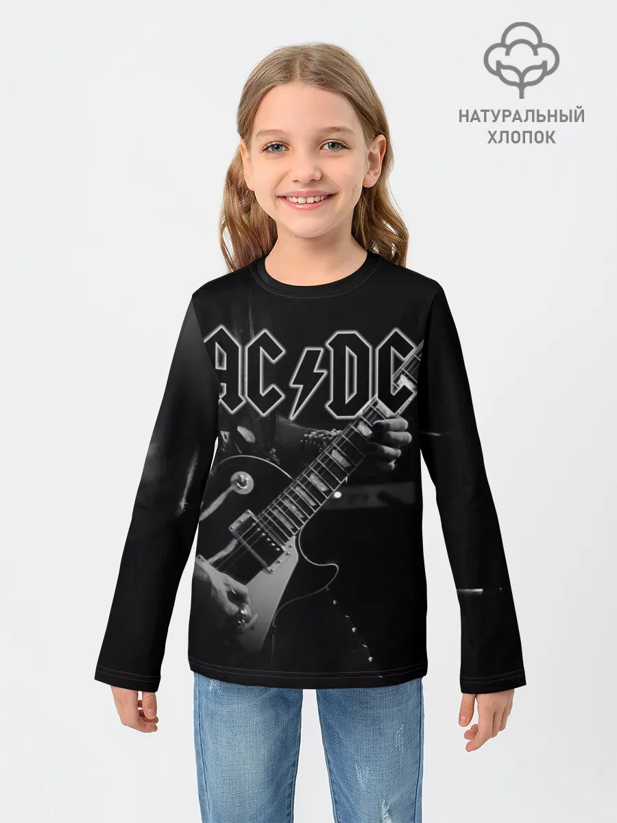 Детский лонгслив / AC/DC
