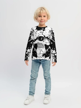 Детский лонгслив / NASA