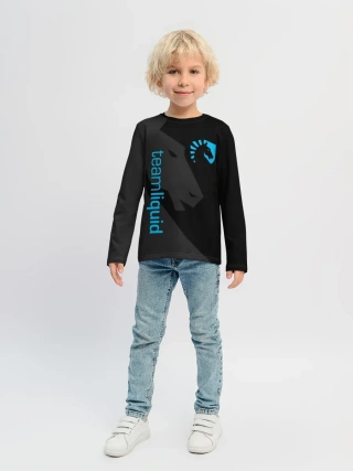 Детский лонгслив / TEAM LIQUID | ТИМ ЛИКВИД