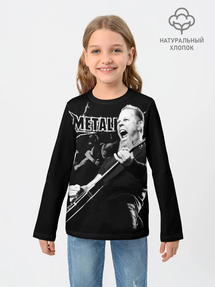 Детский лонгслив / Metallica