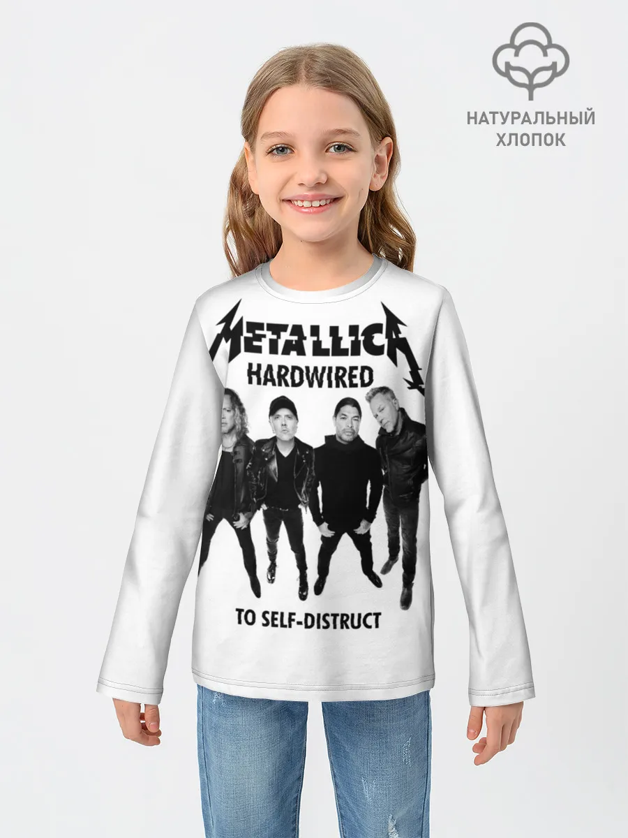 Детский лонгслив / Metallica