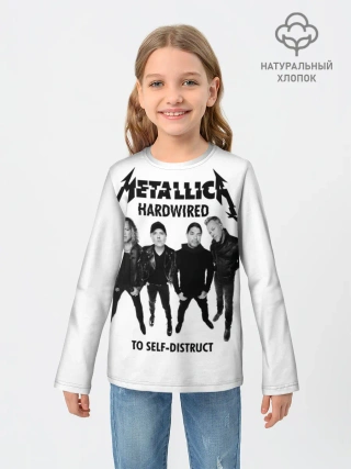 Детский лонгслив / Metallica