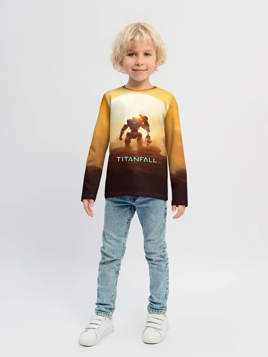 Детский лонгслив / Titanfall