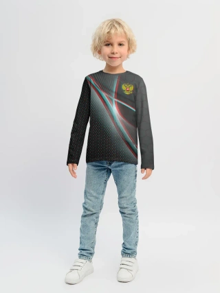 Детский лонгслив / RUSSIA.