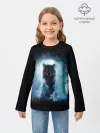 Детский лонгслив / волк