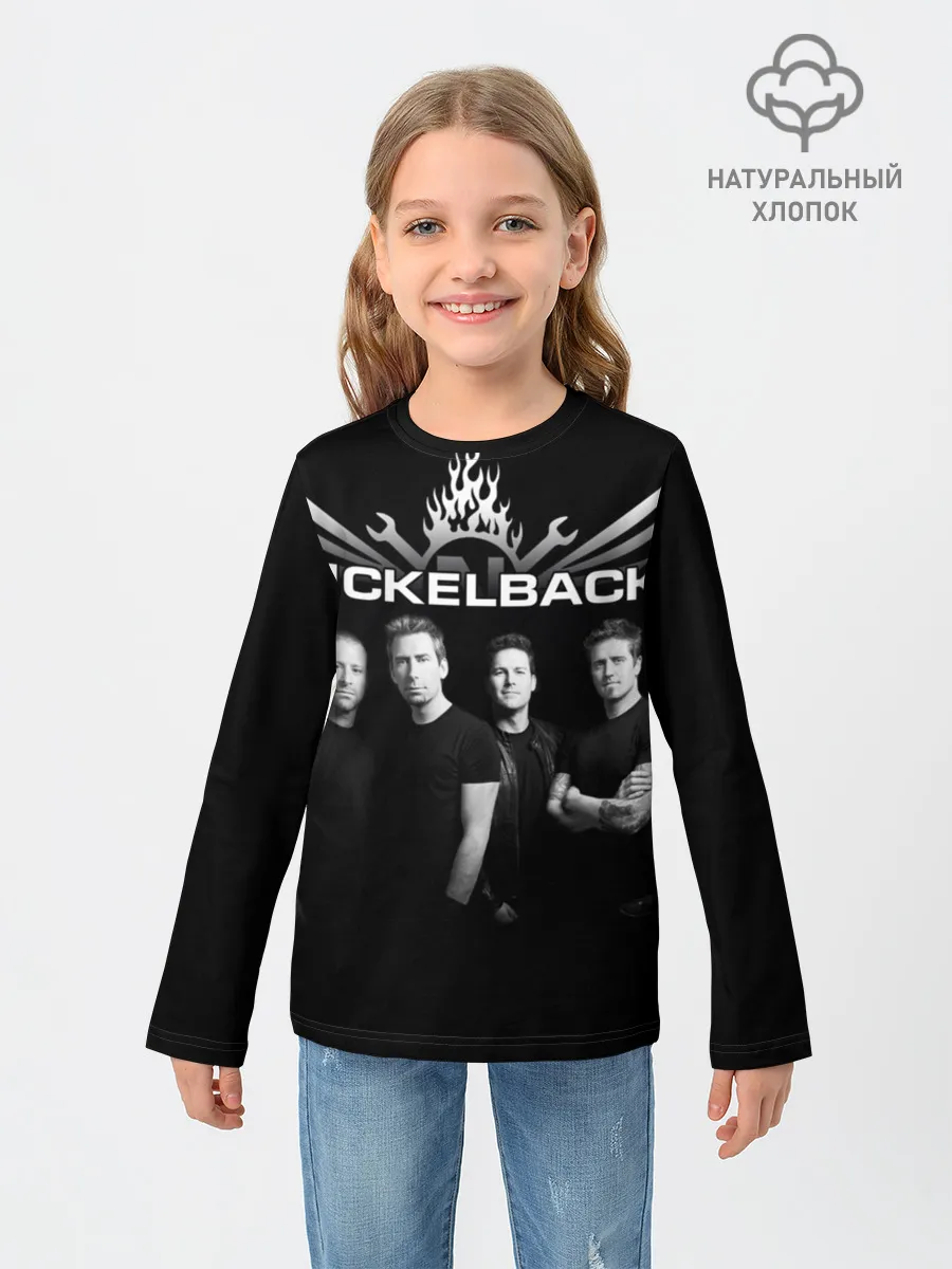 Детский лонгслив / Nickelback