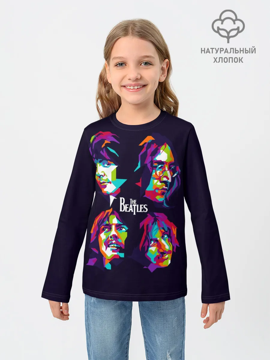 Детский лонгслив / The Beatles