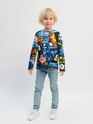Детский лонгслив / GRAFFITI EXCLUSIVE