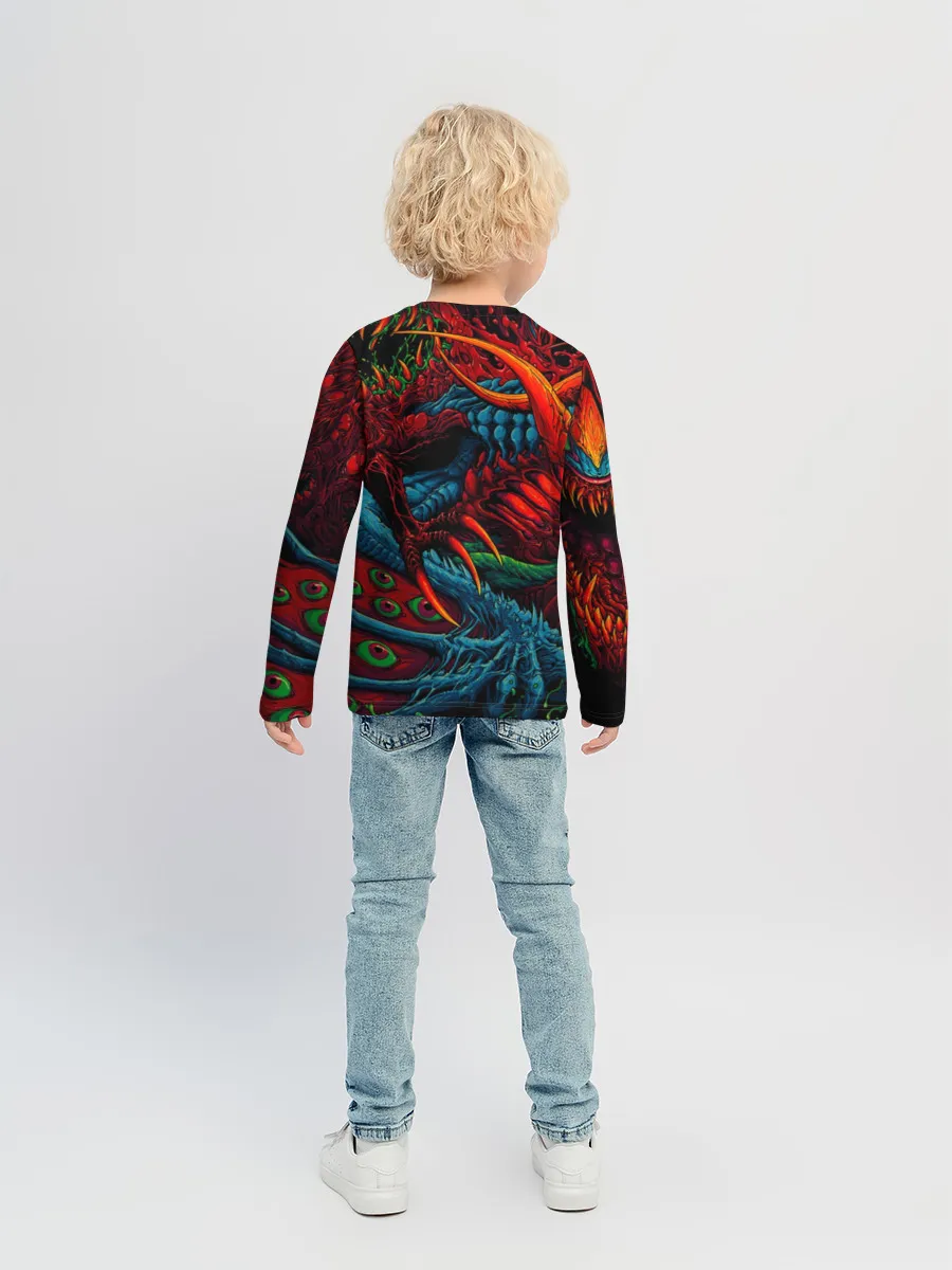 Детский лонгслив / CS GO:HYPER BEAST