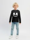 Детский лонгслив / MARSHMELLO BLACK