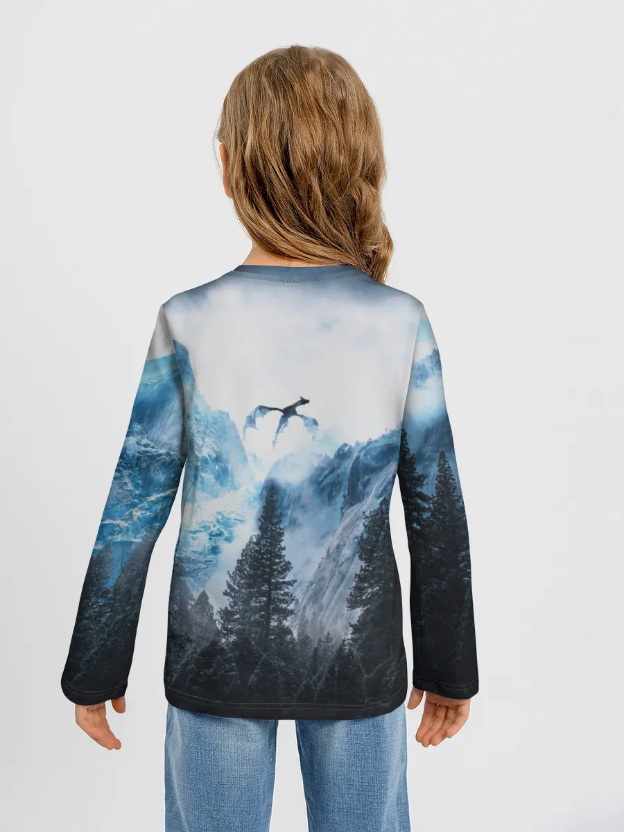 Детский лонгслив / Skyrim