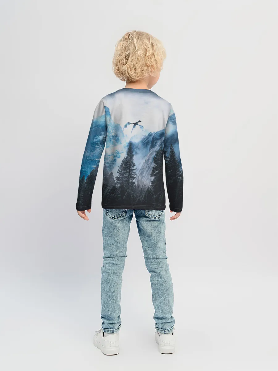 Детский лонгслив / Skyrim