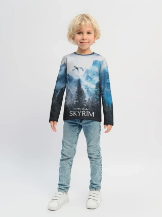 Детский лонгслив / Skyrim