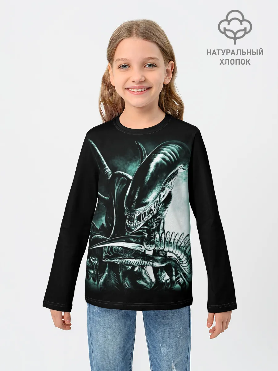 Детский лонгслив / Чужой