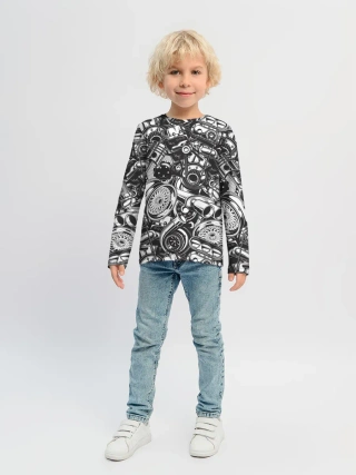 Детский лонгслив / Автомобильные детали