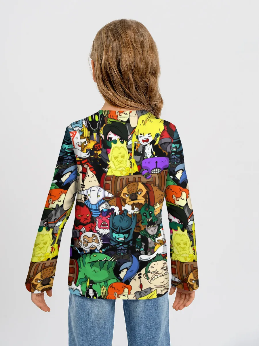 Детский лонгслив / Дота 2