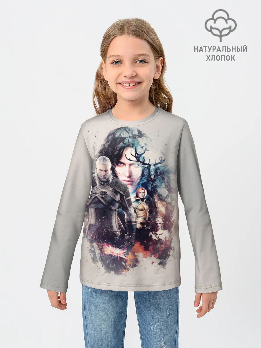 Детский лонгслив / Ведьмак
