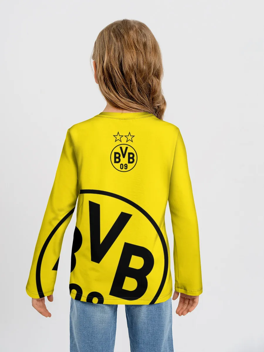 Детский лонгслив / Боруссия Дортмунд