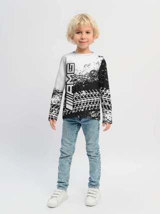 Детский лонгслив / Mercedes
