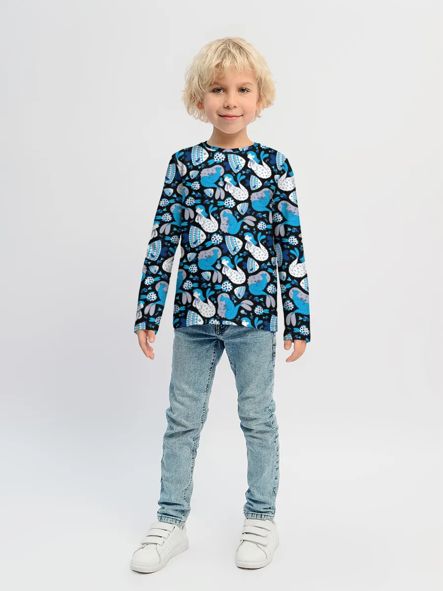 Детский лонгслив / Русалки