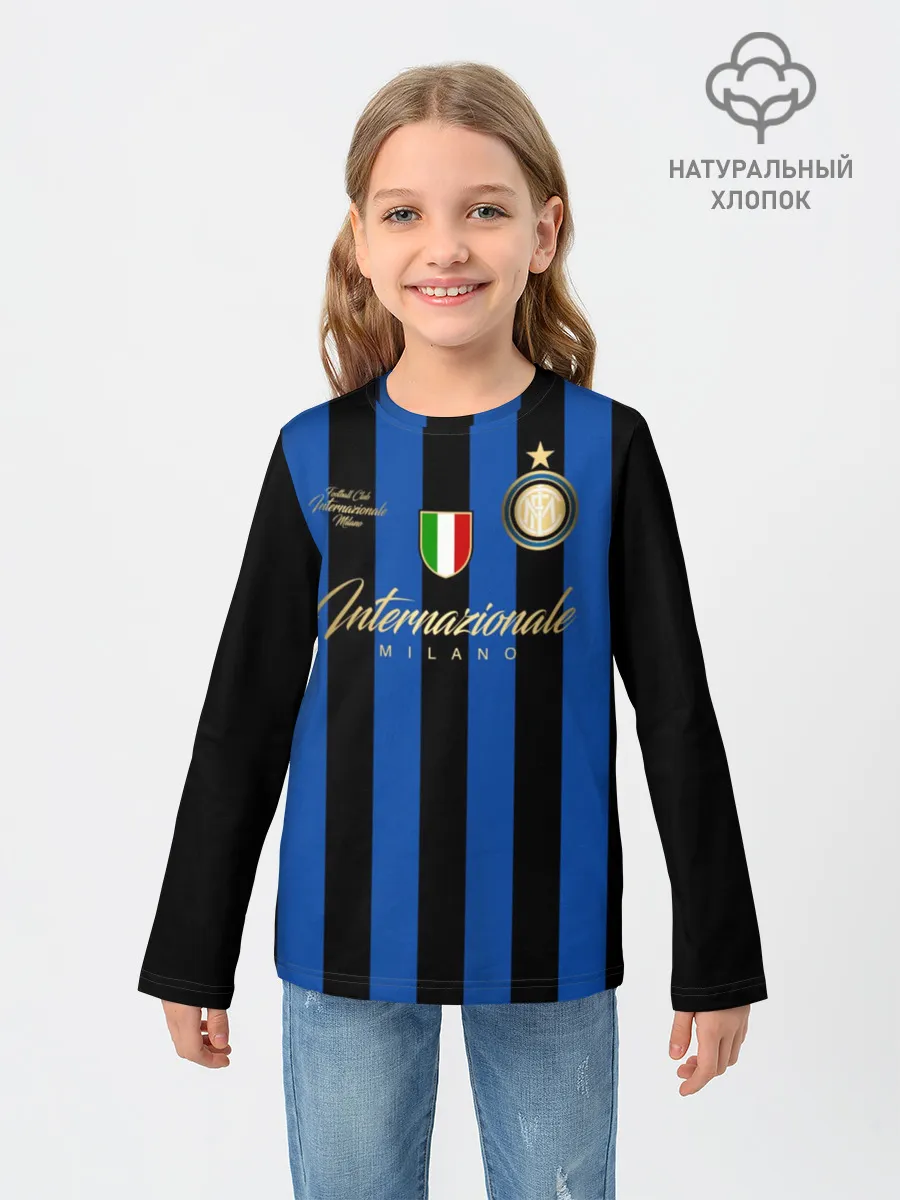 Детский лонгслив / Интер Милан