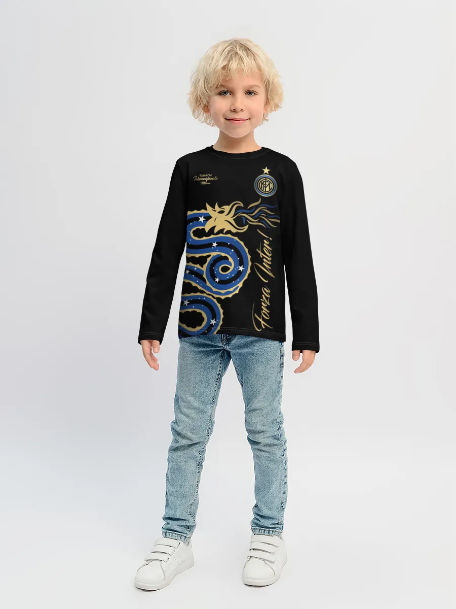 Детский лонгслив / Интер Милан