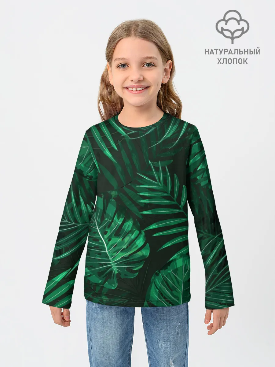 Детский лонгслив / Джунгли