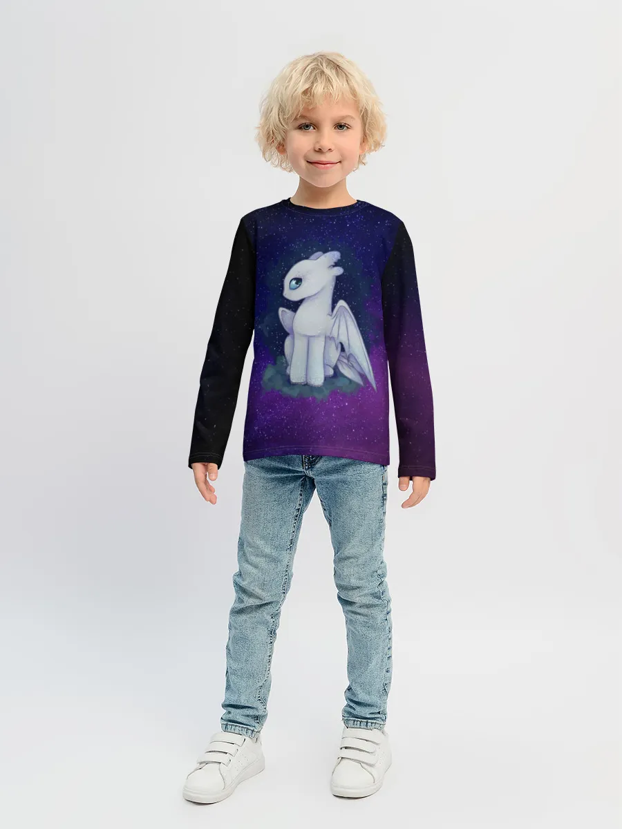 Детский лонгслив / Как приручить дракона