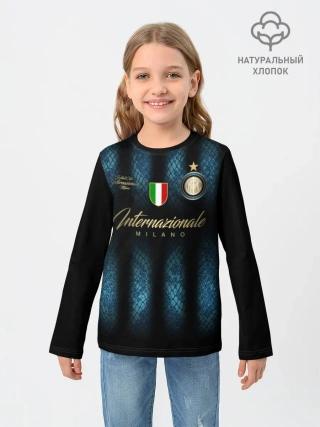 Детский лонгслив / Интер