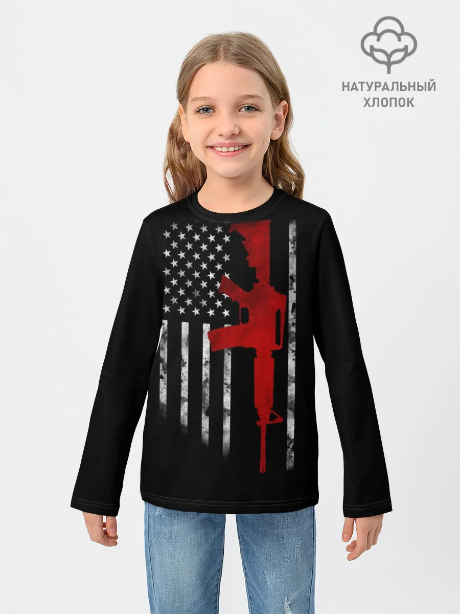 Детский лонгслив / American Patriot