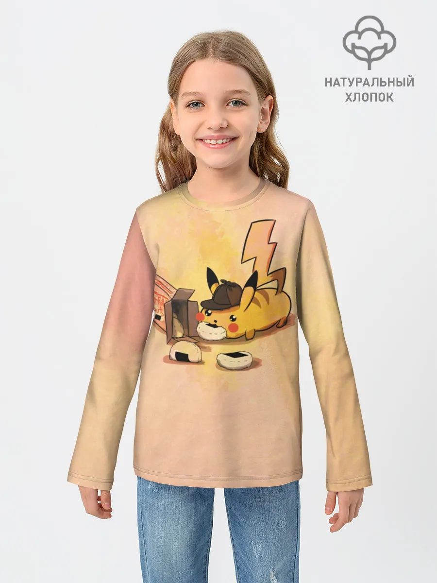 Детский лонгслив / Детектив Пика