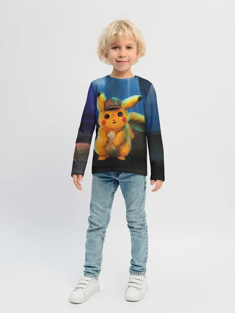 Детский лонгслив / Detective Pikachu