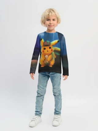 Детский лонгслив / Detective Pikachu